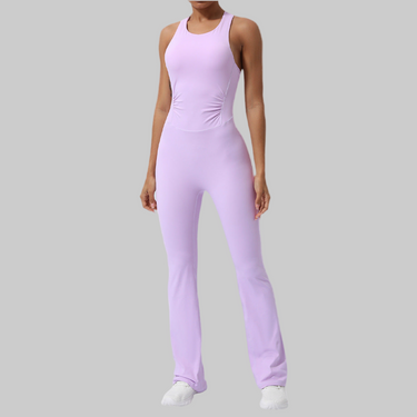 Quick Drying Skinny Yoga Clothes Sports Workout Clothes Hip Lift Belly Shaping Micro Pull Dance Yoga Jumpsuit - Modestly Vogue